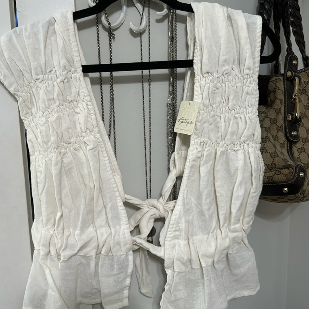 Free People tie top Med